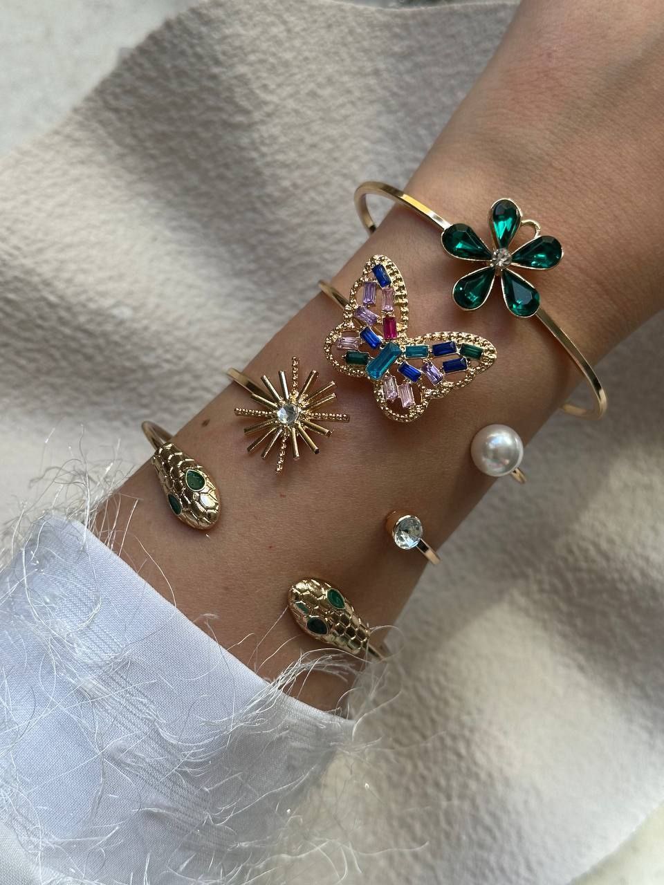 مدل بنگل نگین دار