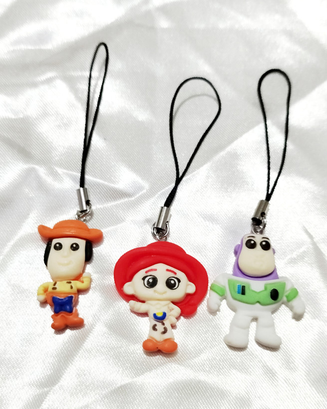 آویز موبایل وودی، جسی و باز لایتیر | سیلیکون خمیری وارداتی بند گوشی کارتونی کیوت Toy Story مناسب هدیه